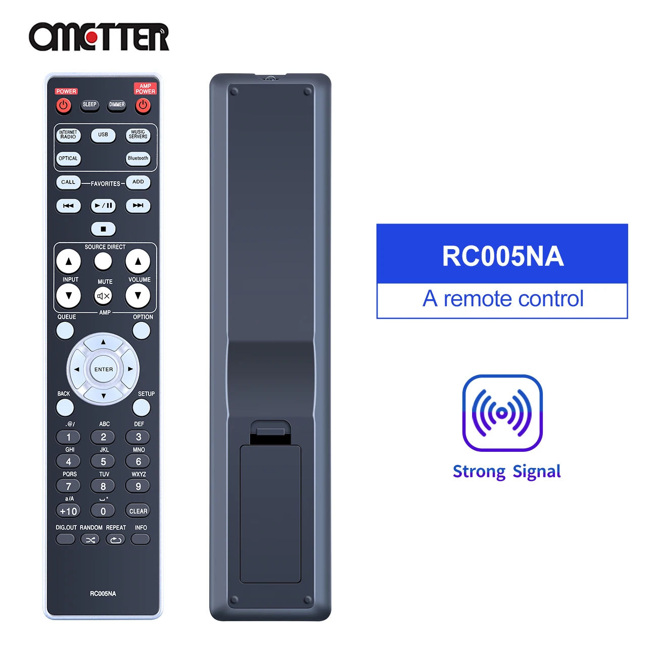 NEWRC005NAForMARANTZAudioSystemRemoteControlNA6006RC001NA