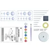 Children Toys Planetary Model Puzzle Assembled Solar System Planetary Kids DIY Toy Set 3D Puzzle Toy Educational Puzzles New 6