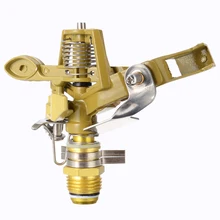 

1 Pc Adjustable Metal Impulse Spike 360 Degree Rotating Water Sprinkler Irrigation Sprayer for Lawn Garden Yard Park Grass Home
