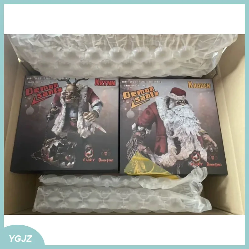 

In Stock Fury Toys Demon Force Wave One Kraden Krynn Demon Santa Anime Action Figure Model Doll Toy Kid Gifts