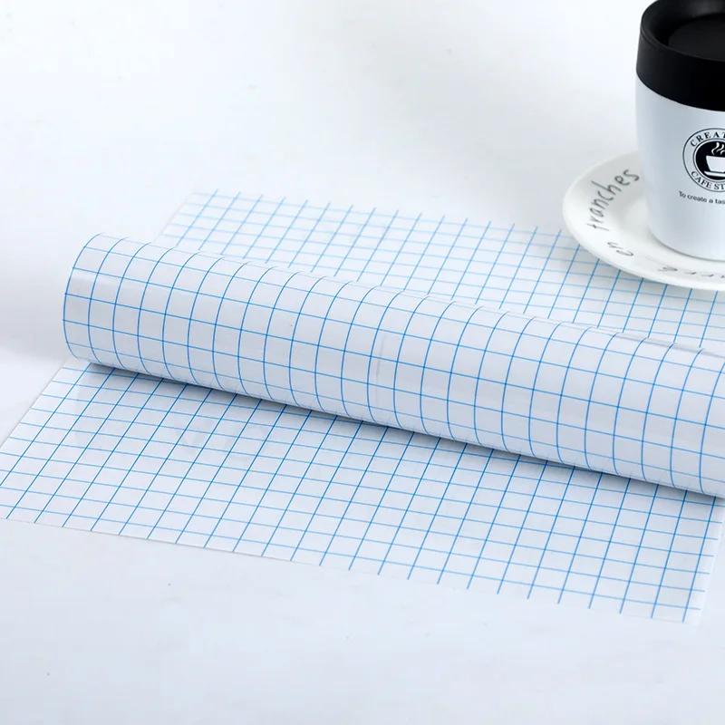 Clear Vinyl Application Tape 4 color Alignment Grid for Car Wall Craft Art Decal Transfer Paper Tape Adhesive DIY