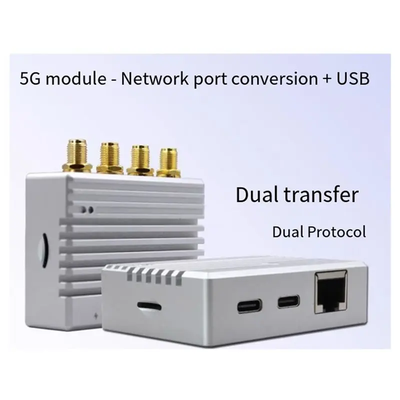 신뢰할 수 있는 Type-C USB 3.0 M2 어댑터 보드 5G 모듈 2.4G Wif Wifi RJ45 이더넷 포트 디버거(RTL8125 칩 2.5Gbps 포함)