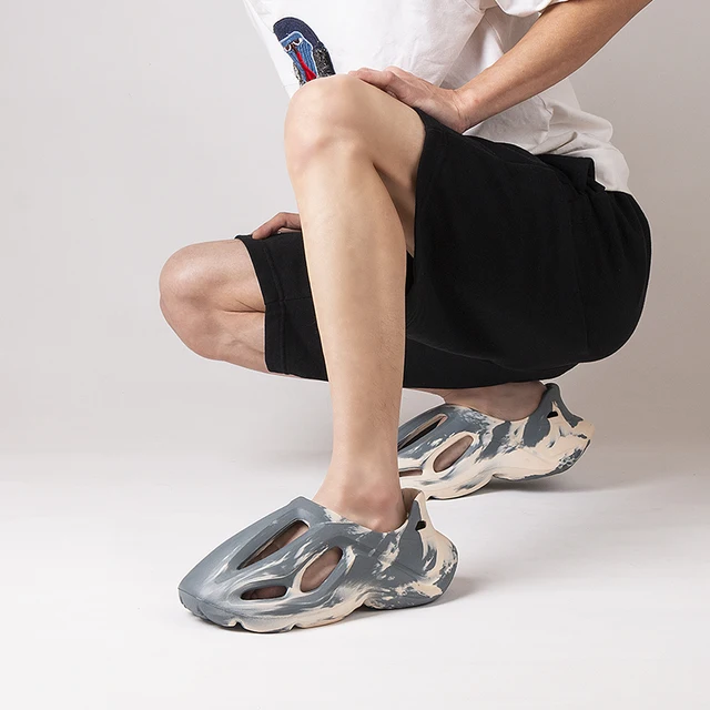 Zapatillas de plataforma de camuflaje para hombre y mujer, zuecos suaves de EVA para la playa, chanclas para el hogar - Imagen 6