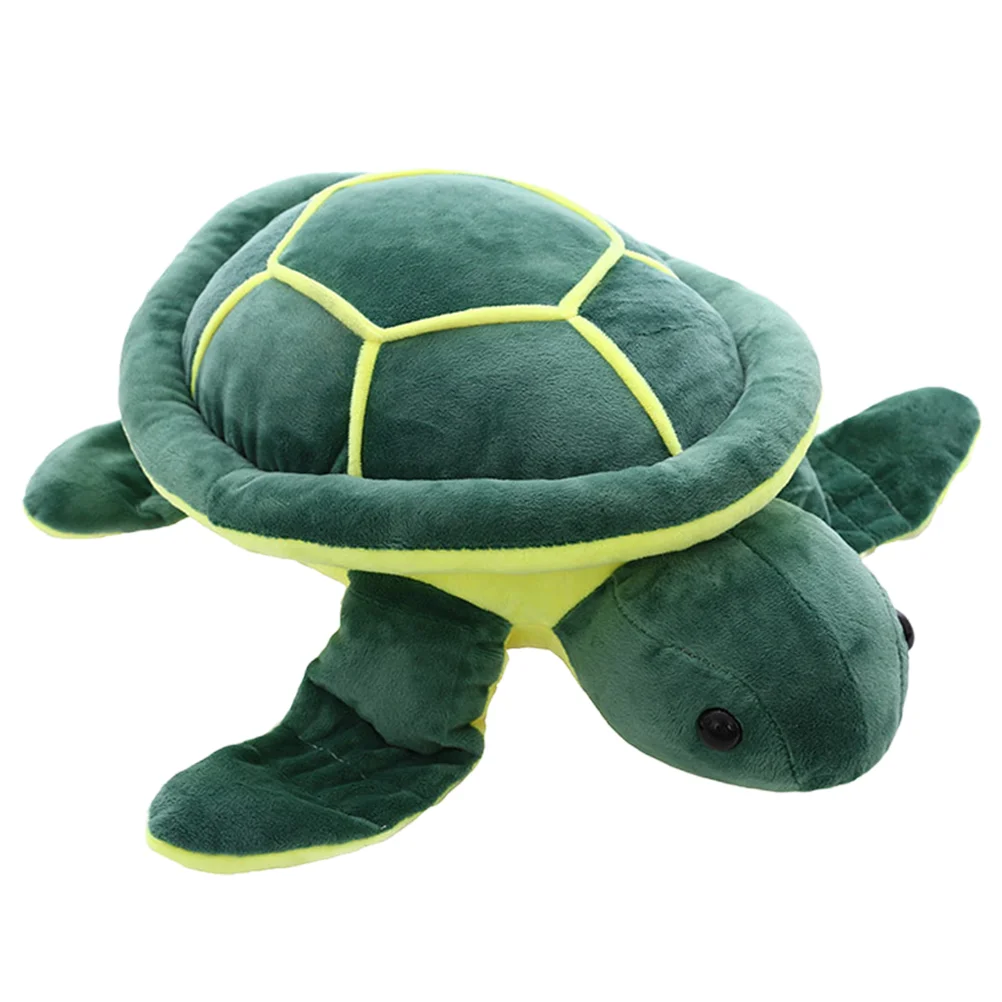Plush Turtle Stuffed Tortoise Plush Turtle Sleeping Pillow for Girlfriend Kids Gift Graduation Party Favor 25cm 100 pcs organza wedding gift bags drawstring jewelry pouch bags silver white snowflakes printed sheer party favor bags