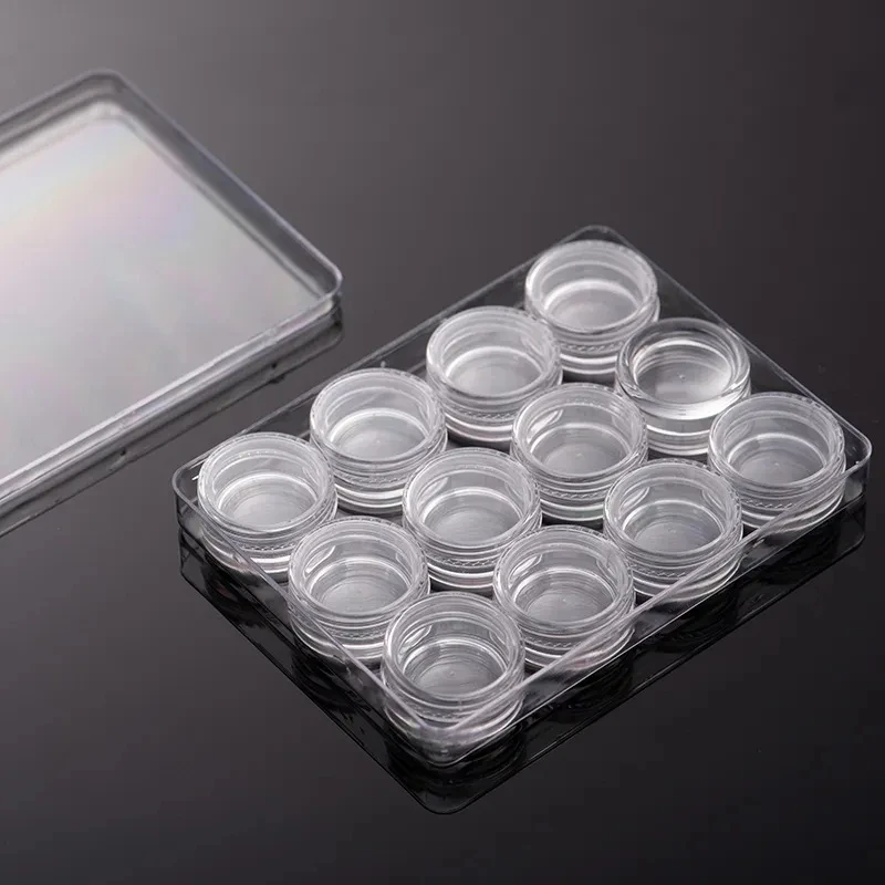Belle Vous Lot De 100 Pots Cosmétiques Vides 5g & 5ml Voyage Transparents Avec Couvercle