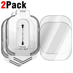 Enhanced Tempered Glass Screen Protector for Apple Watch - Easy Installation (2 Pack)