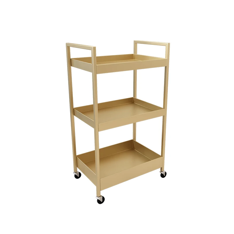 Tattoo Utility Salon Trolley Beauty Tool Nail Medical Salon Trolley Hairdresser Carrello Portaoggetti Salon Furniture RR50ST