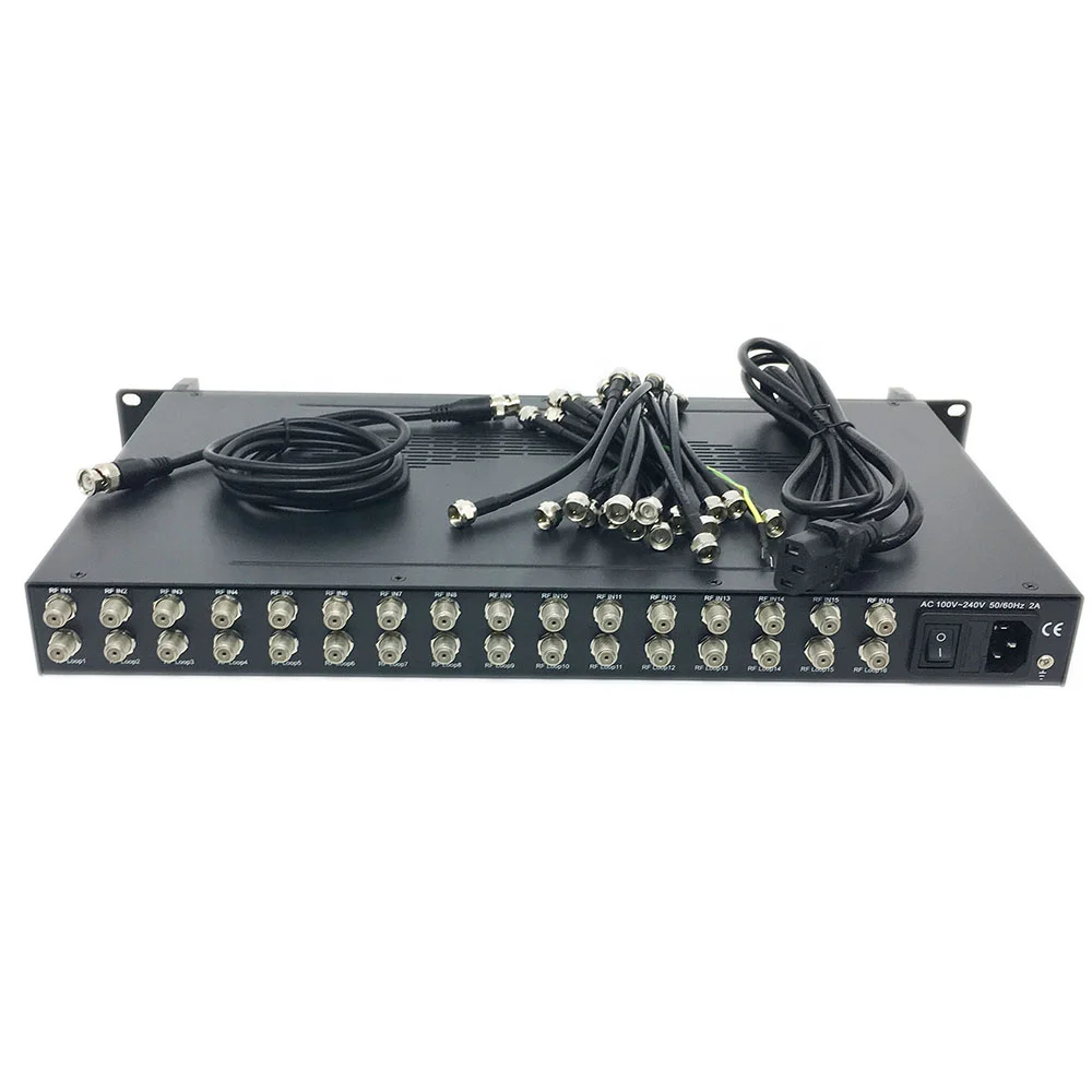 2026야타이 3508B- 16 튜너 튜너 IP 게이트웨이 2 ASI DVB S2 DVBC ISDBT ATSC 게이트웨이