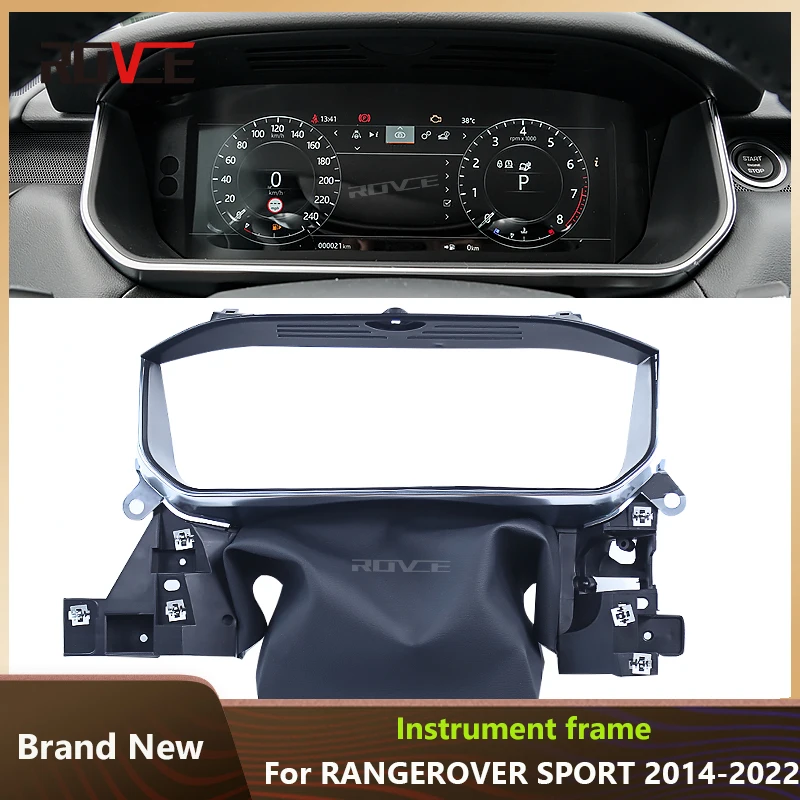 

ROVCE для Land Rover Range Rover Sport L494 2014-2022 приборная панель декоративная рамка Крышка приборной панели с кожаными аксессуарами