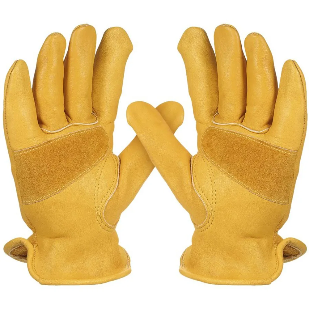 

Оптовая продажа, мотоциклетные перчатки из воловьей кожи, винтажные перчатки для верховой езды, садовые перчатки