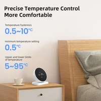 AVATTO WiFi Smart Thermostat，RF Wireless Receiver Temperature Controller ，For Water Gas Boiler Support Tuya Alexa Google Home - Image 4
