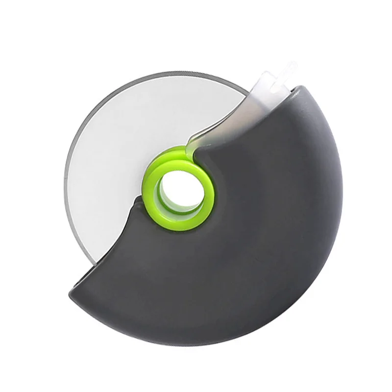 Ніж для різання з нержавіючої сталі з круглим колесом для піци з кришкою Роликовий різак для тіста Різак для кондитерських виробів Кухонні аксесуари для випічки Інструменти