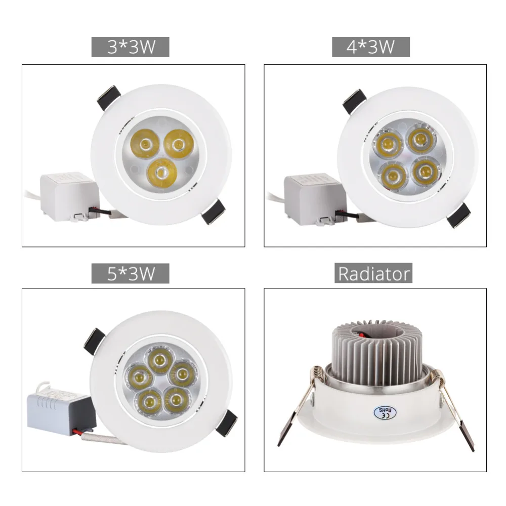 LED Downlight Dimmable for Ceiling