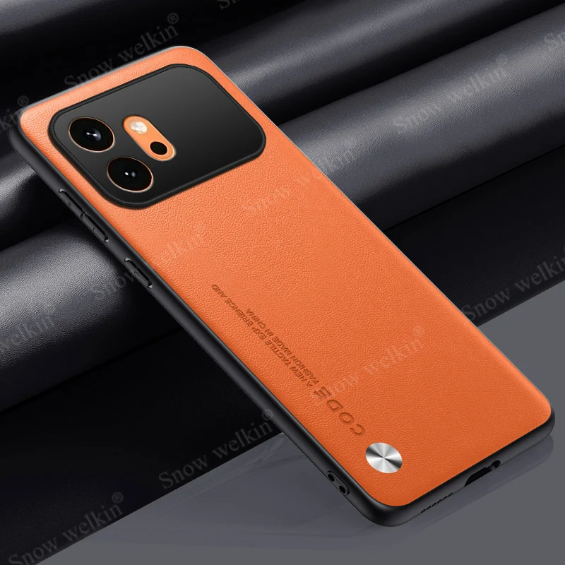 Luxury PU Leather Shockproof Silicone Phone Case Cover