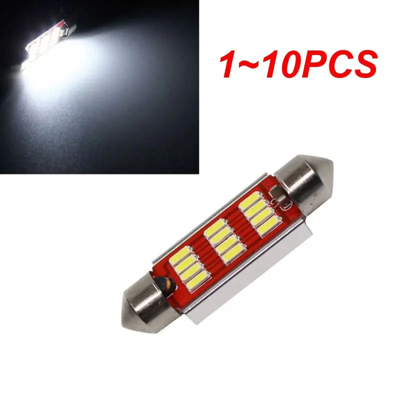 

Canbus IC без ошибок, 1 ~ 10 шт., C5W C10W, лампочка, 31, 36, 39, 41 мм, для внутреннего освещения, освещение, купольный номерной знак, багажник багажа