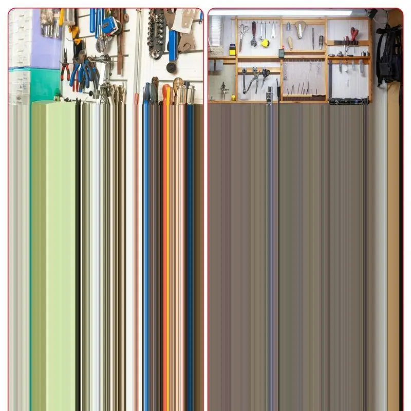 Magnetic Strip For Tools Wall Tool Holder Metal Tool Bar Workshop Home Space Saving Organizer Car