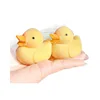 2024 Kawaii Plush Yellow Duck Stress Relief Soft Toy Mochi Taba Squishy New Fidget Toy Pinch Toy Cute Duck Girl Birthday Gift 6
