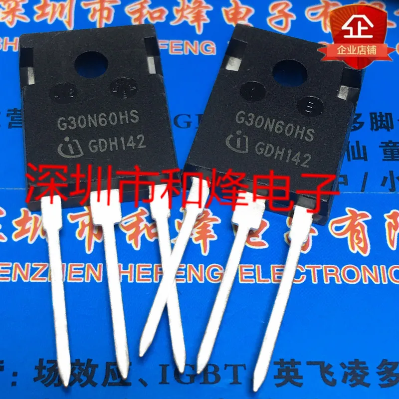 5PCS-10PCS G30N60HS SGW30N60HS  TO-247 600V 30A NEW AND ORIGINAL ON STOCK