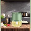 Electric Garlic Press Home Complementary Food Machine Wireless Mini Crusher Cross-Border 5
