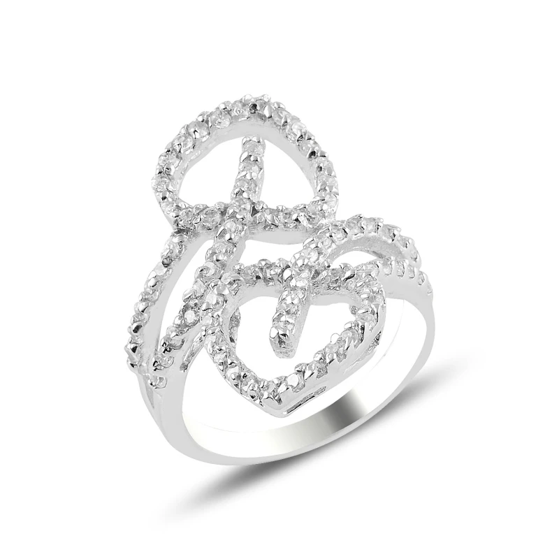 

Silver 925 Sterling Zircon Stone Ring