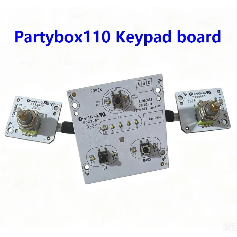 Tastiera di Ricambio Originale per Altoparlante Bluetooth Wireless JBL Partybox 110, Parti di Ricambio - immagine 5