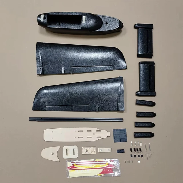 SKY HAWK V2 Double Vertical Tail Double Motor Front Pull Version FPV RC Aircraft Fixed Wing Model Remote Controlled Adult Toy 5