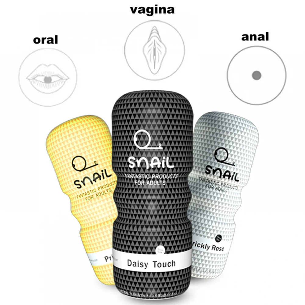 Male Masturbator Realistic Vagina Anal Silicone Pussy Sex Toy