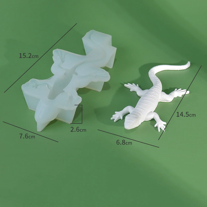 Simulated Lizard Silicone Mold DIY Handmade Crafts Candle Making Plaster  Soap Epoxy Plaster Soap Making Tool For Home Gift - AliExpress