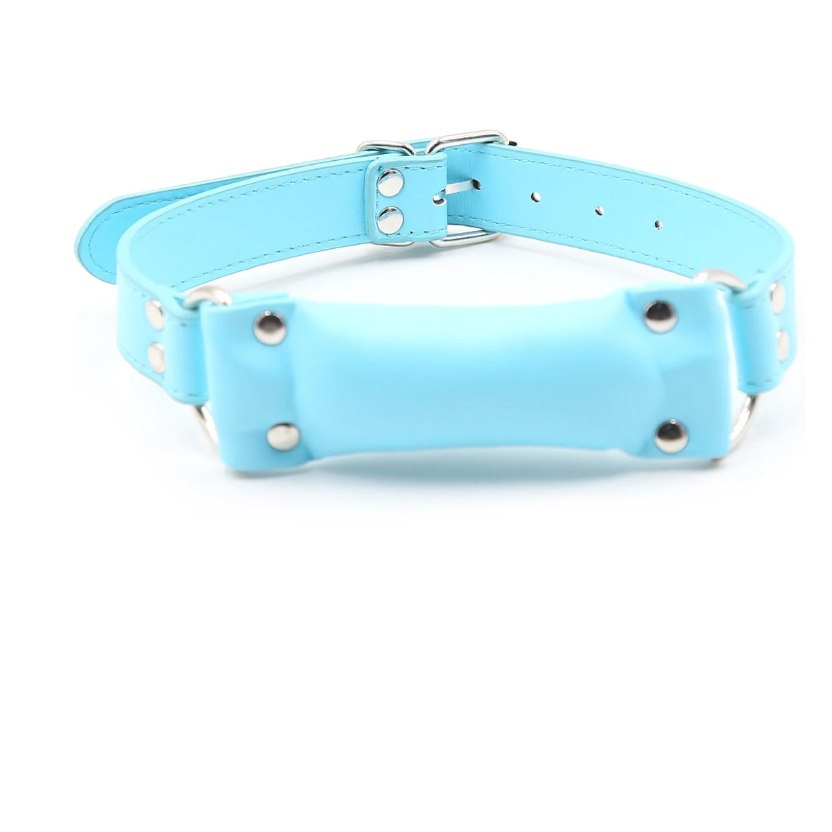 Puppy Play Bite Gag Soft Leather Padded Mouth Gag Slave Dog Bone Harness Pony Play,Sex Toys For Couple BDSM Sex Products