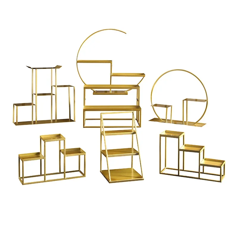 Minimalist Dessert Stand Multi-Functional Cake Display Holder For Wedding et Birthday Party Afternoon Tea Table Decoration