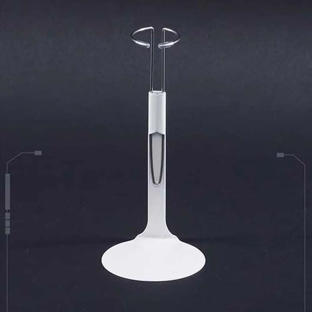 U-Shape Doll Display Stand 1/6 Scale Adjustable Doll Bracket Support Black White Figure Organizer Figure Models Stand DIY
