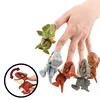 Finger Dinosaur Stegosaurus Tyrannosaurus Model Toys for Kids Creative Mini Dinosaur Interactive Toy Children Boys Birthday Gift 3