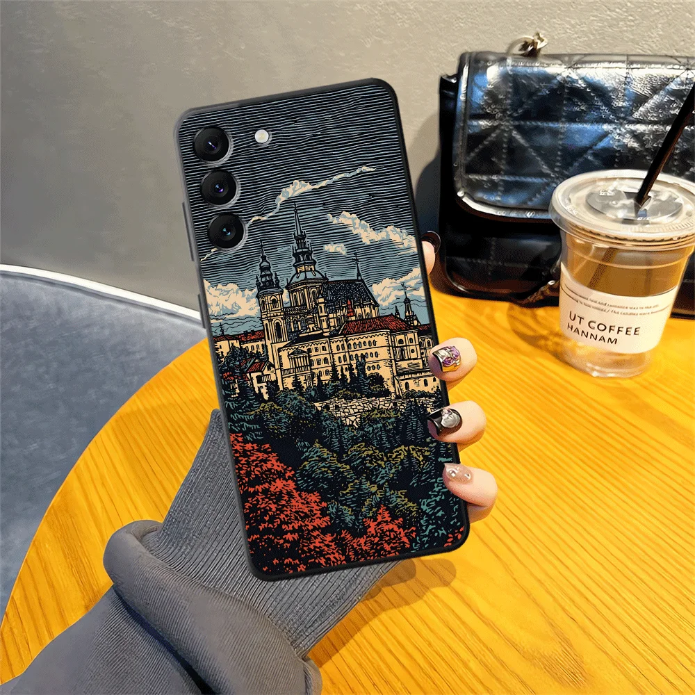 Elegant Vintage Castle Phone Cover Case
