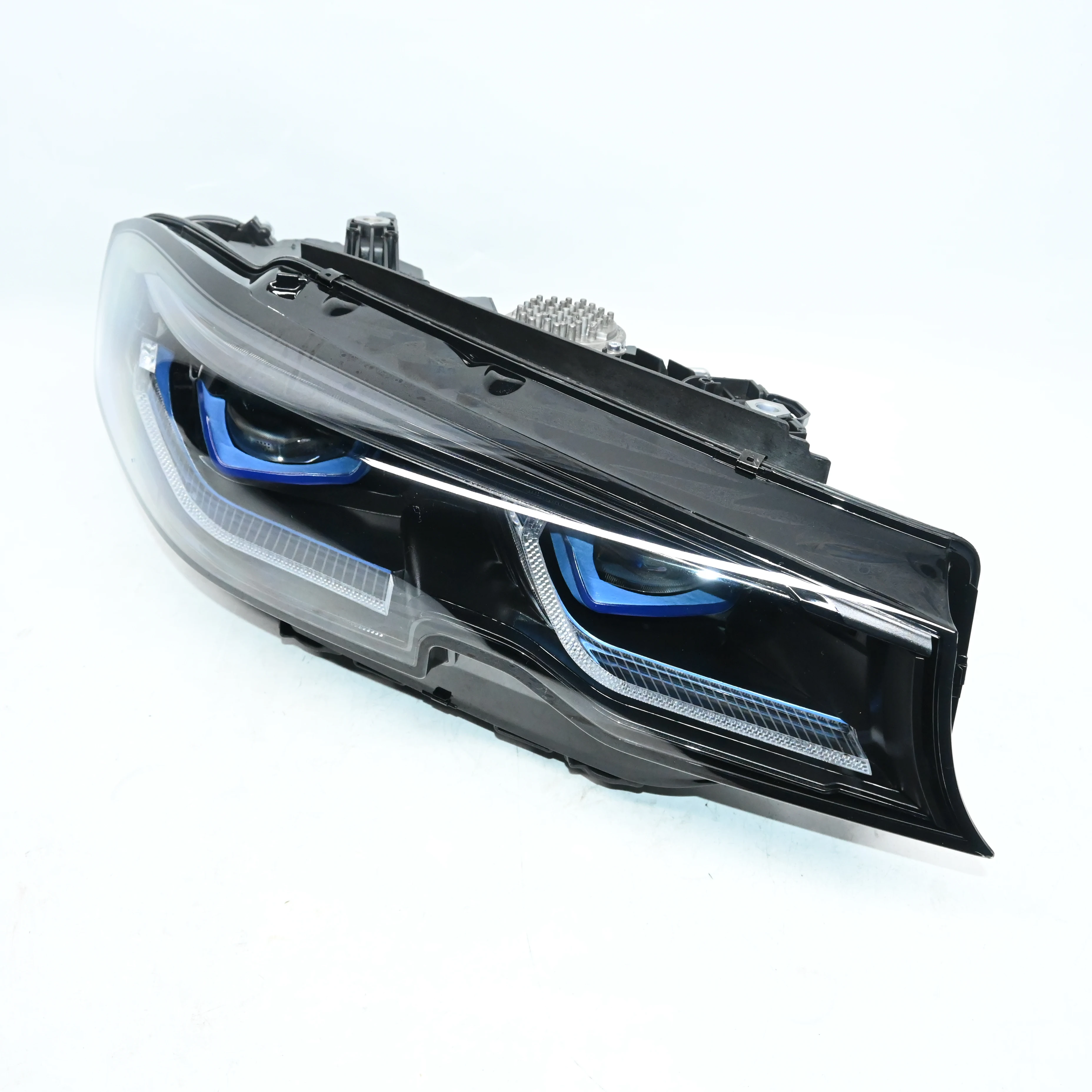 G20 Modified Laser Headlight Shadow Line Black For BMW 3 Series G28 LED Original Upgrade to Version