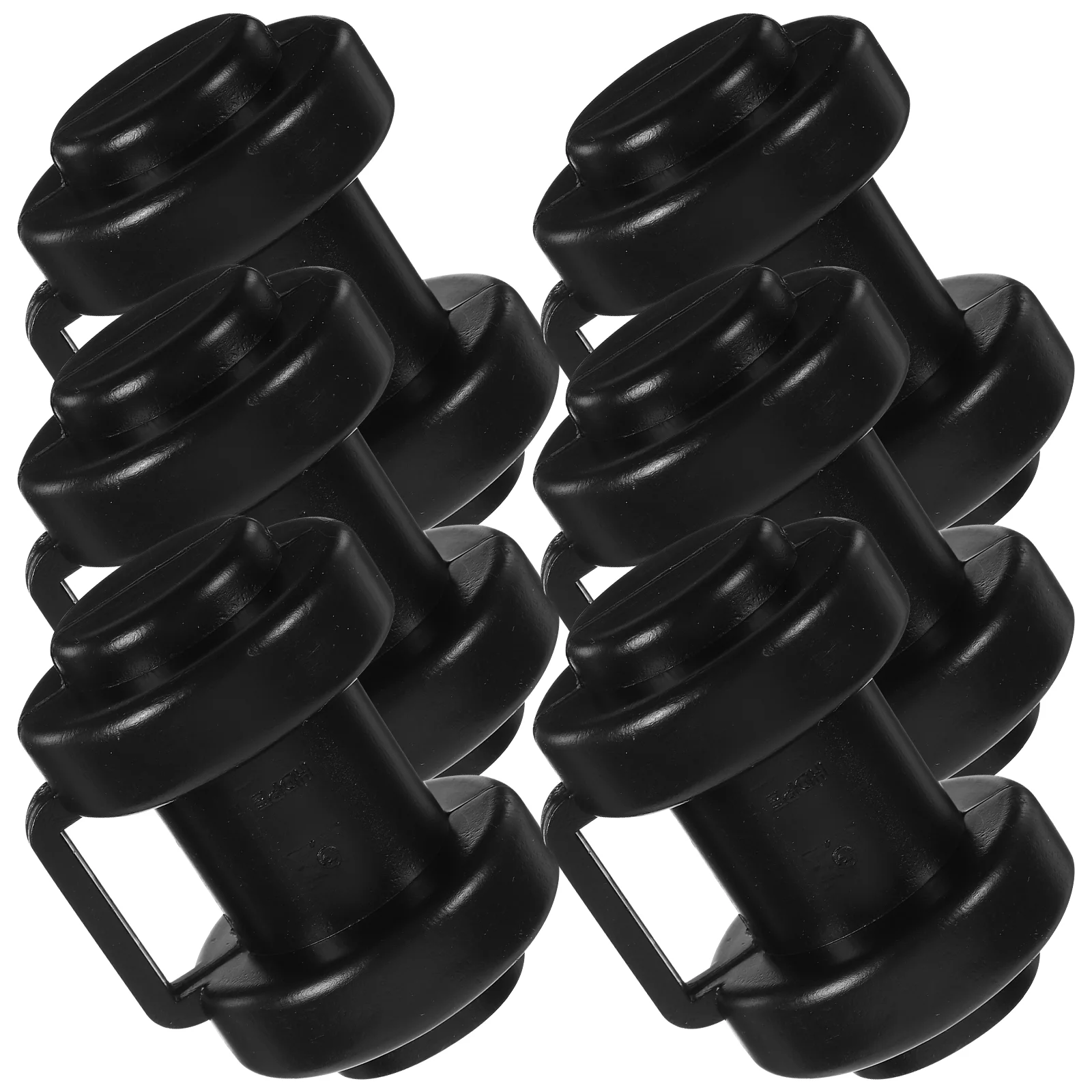 

6 Pcs Trampoline Protective Cover Wear-resistant Caps Parts Plastic Small Toddler Child