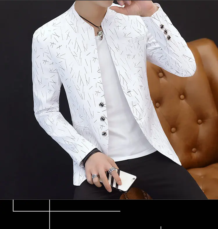 Modischer Blazer für Outdoor und Reisen, Jugendlicher Hochzeits-Look, Vielseitiger Gastgeber-Stil, Schlanker Schnitt, Leichter Casual-Blazer mit Streifen für Herren – Detail 7