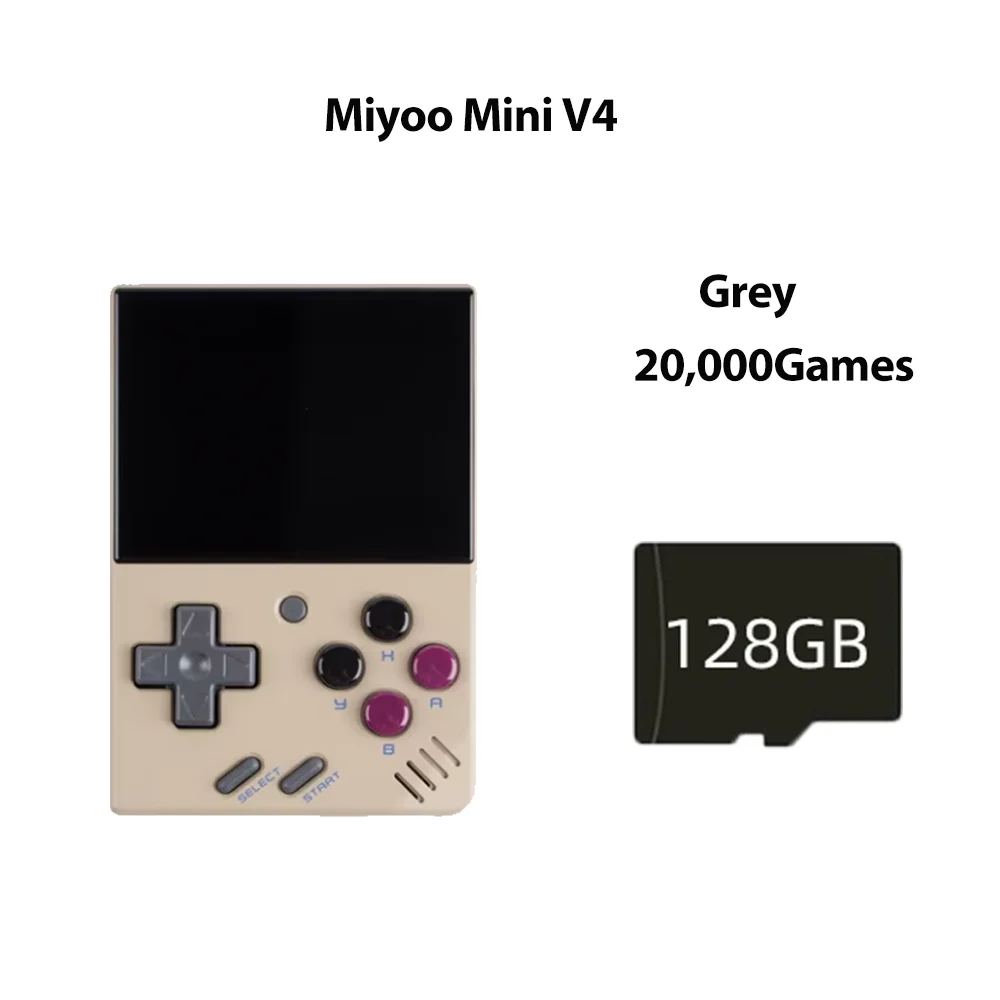 【サザエモンさん専用】Miyoo Mini v4 レトログレー サザエモンさん専用】Miyoo Mini v4 レトログレー