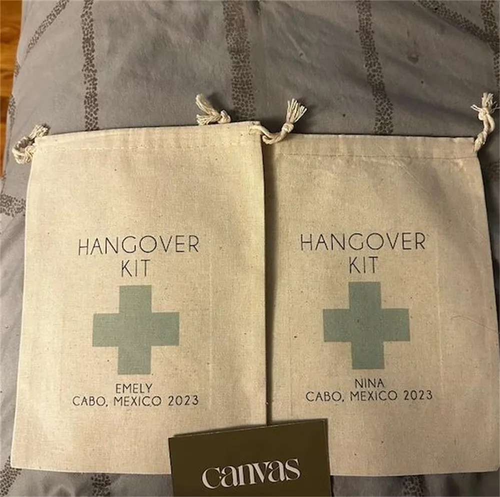 25PCS Hangover Kit - Bachelorette Party - Wedding Favor Bags  display picture 1