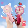 Hot Selling Small Handheld Fan Usb Portable Charging Summer Cartoon Mini Silent Cool Easy To Carry Gift Gift Electric Fan 1