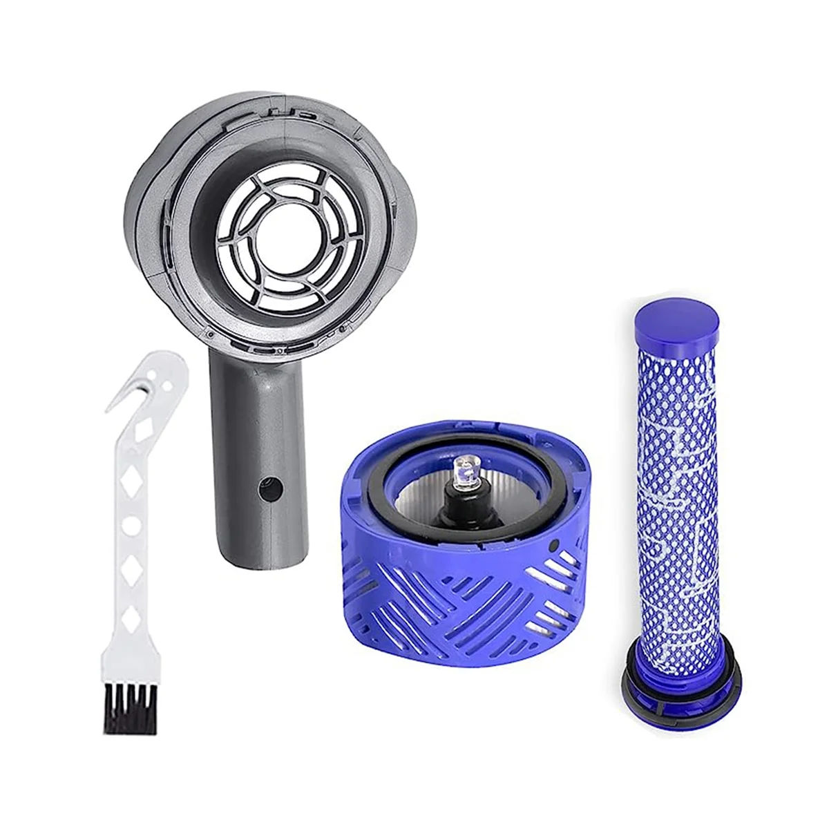 

Аксессуары для пылесоса Dyson V6 DC59 // 58/63/74, задняя крышка двигателя, защитная крышка, пластиковые детали
