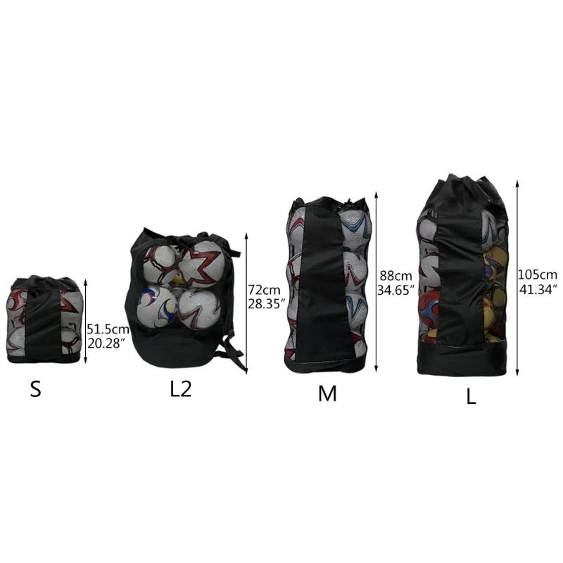 Soccer Bags Mesh Balls Bag for Holding Soccer Football