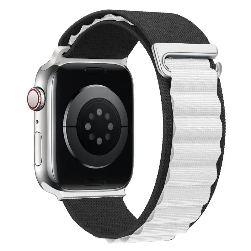 Premium Alpine Loop Nylon Strap for Apple Watch Band - Durable and Stylish Bracelet Watchband