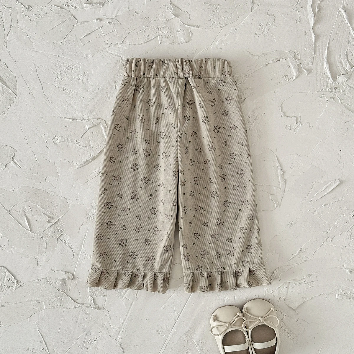 Frühling Herbst neue Baby Hosen lässig Floral Print Hosen 1-3Jahre Kleinkind Mädchen Mode Hosen – Detail 3