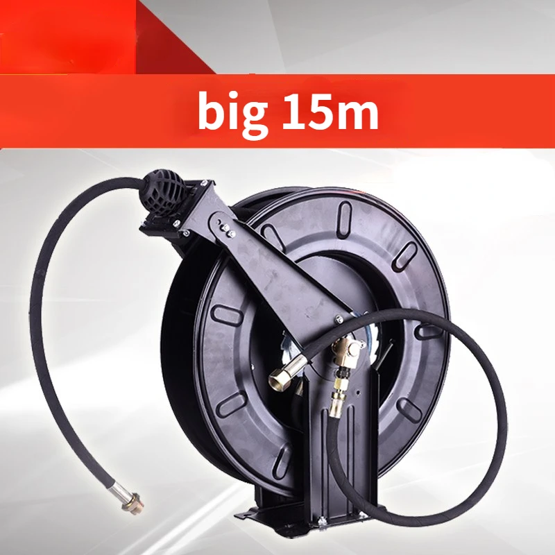 automatic high pressure hose reel retractable hose reel auto-rewind hose  cable reel automotive water hose reel for car washer - AliExpress