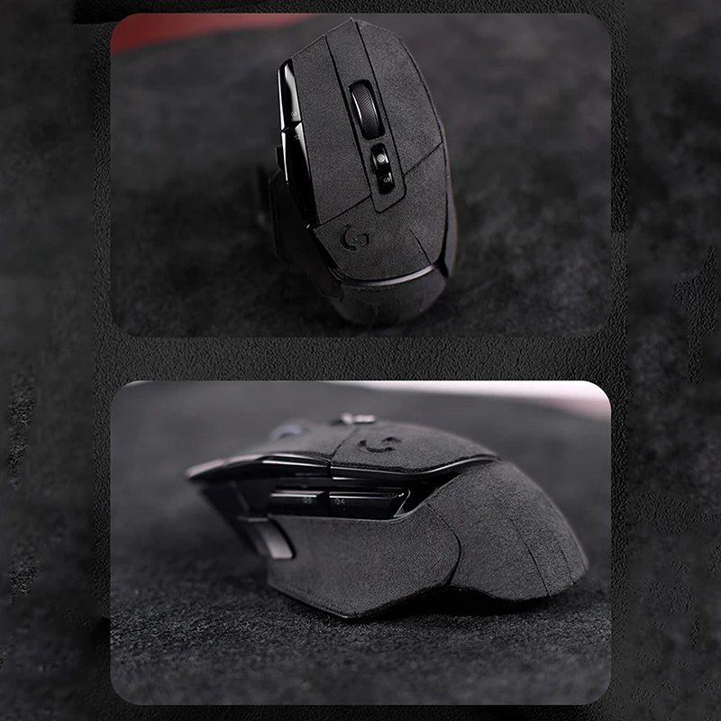 Fita do Patim do Aperto do Rato Couro Antiderrapante Suor Antiderrapante Adesivo Artesanal para Logitech G502x - Imagem 5