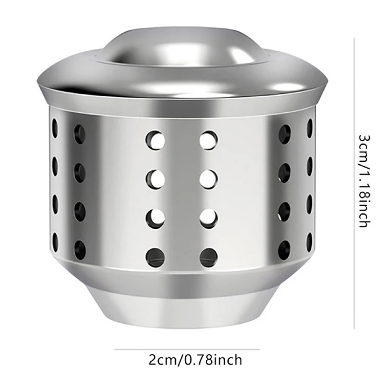 1Pc 스테인레스 스틸 유니버설 모카 포트 스토브 탑 에스프레소 알루미늄 커피 메이커 액세서리 안티 스플래시 밸브 커버