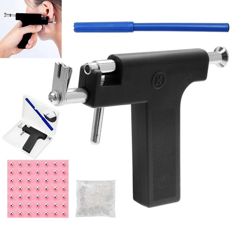 Professional Piercing Gun Tools Kit Ear Helix Lobe Piercing Tools Set