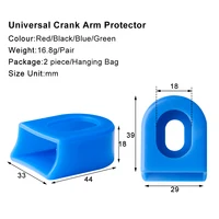 Couvercle de protection de manivelle de vélo en Silicone, manchon en Silicone, étui de protection de pédalier de pédale, vélo de route de montagne, accessoires de cyclisme vtt 4