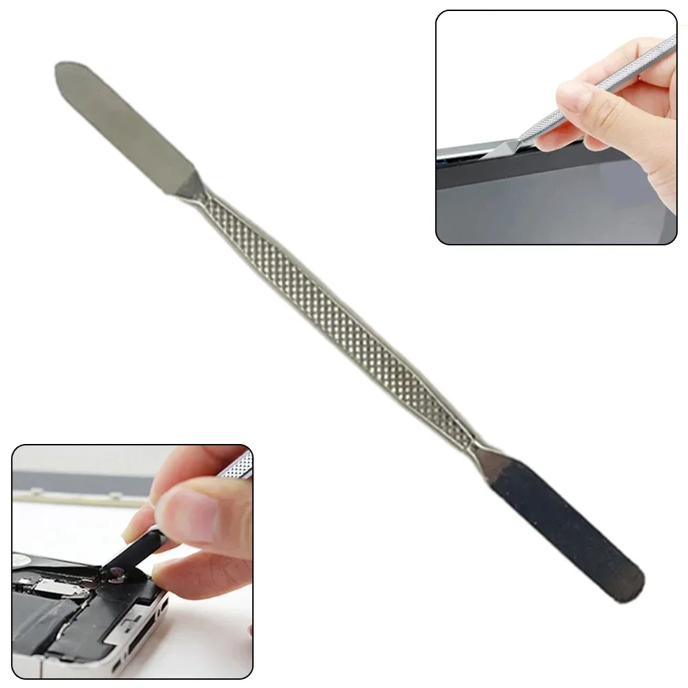 Phone Spudger Metal Tablet Pry Opening Repair Tools Phones Disassemble Blades Metal Crowbar Disassemble Kit Spatula Hand Tool Mobile Phone Repair Tools Kit Manual Disassembly Tool Screen Opening Tool Plastic Pry Tool
