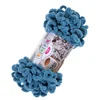 1Pc 100g Polyester Thick Yarn for Knitting DIY Finger Loop Yarn Hand Knitted Home Pillow Blanket Circle Line Chenille Yarn 2
